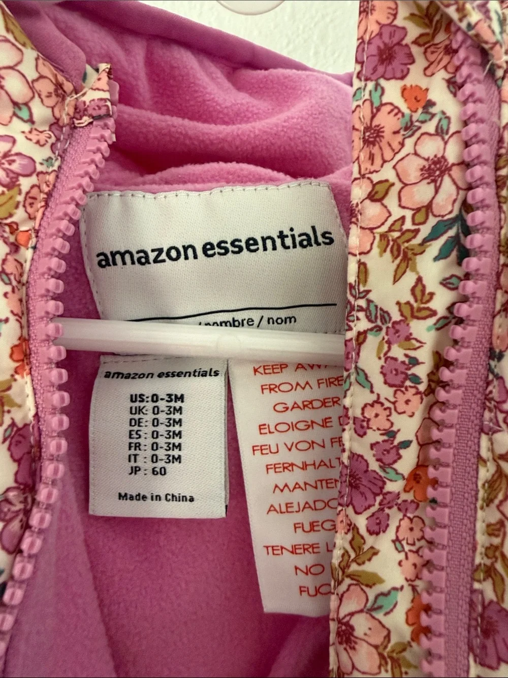 Amazon infant Bunting Suit